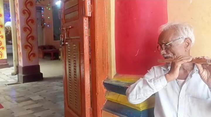 92 की उम्र में भी भक्ती की बांसूरी बजाते है श्री बाबुलालजी